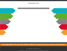 Tablet Screenshot of bomedia.com
